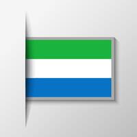 vector rectangular sierra leona bandera antecedentes