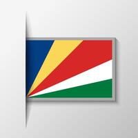 vector rectangular seychelles bandera antecedentes