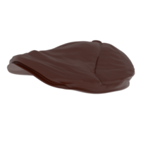 Flat Cap isolated on transparent png