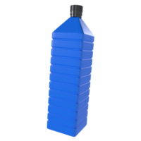 Plastik Flasche isoliert auf transparent png