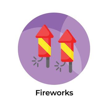 petardo vector icono de moda diseño estilo, arriba para prima utilizar