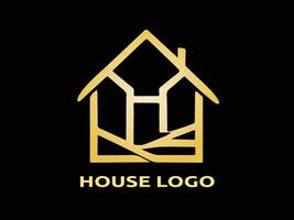 House logo design icon symbol vector template.