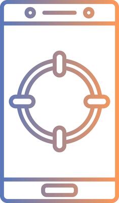 line gradient icon