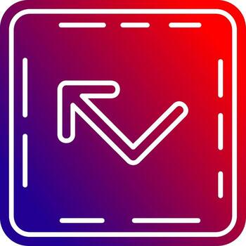 Bounce Solid Gradient Icon vector