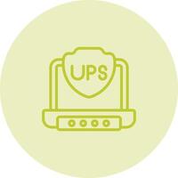 UPS Vector Icon