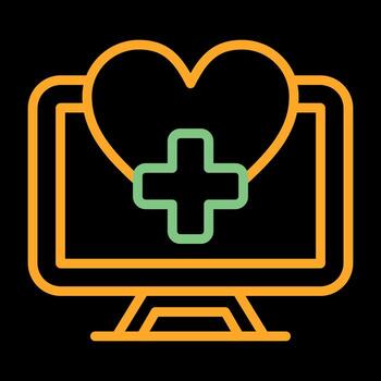 Computer Vector Icon
