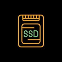 Ssd Vector Icon