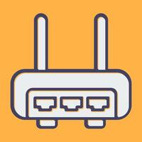 Router Vector Icon