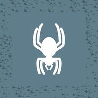 icono de vector de araña