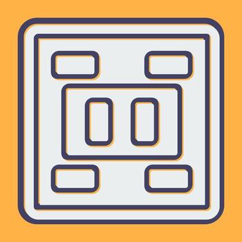 icono de vector de enchufe