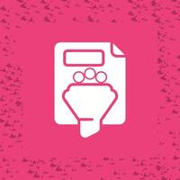 Filtering Vector Icon