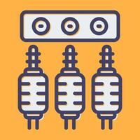 Jack Connector Vector Icon