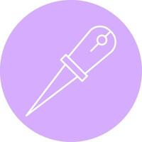 Awl Line Multicircle Icon vector
