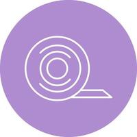 Duct Tape Line Multicircle Icon vector