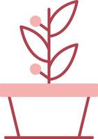 Plants Solid Two Color Icon vector