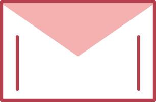 Mail Solid Two Color Icon vector