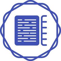 Document Indexing Vector Icon
