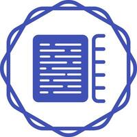 Document Indexing Vector Icon