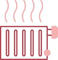 Radiator Solid Two Color Icon vector