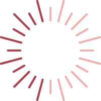 Fireworks Solid Two Color Icon vector