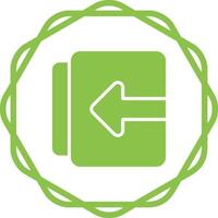 Document Import Vector Icon
