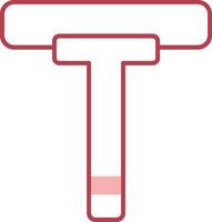 Squeegee Solid Two Color Icon vector
