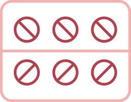 Medicine Solid Two Color Icon vector