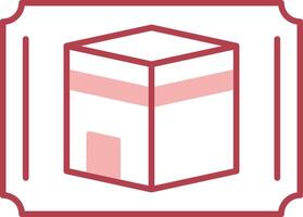Decoration Solid Two Color Icon vector