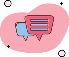 Message Slipped Icon vector