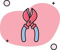 Scissors Slipped Icon vector