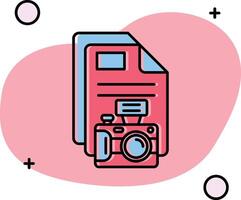 Picture Slipped Icon vector