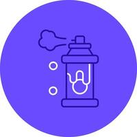 Spray Duo tune color circle Icon vector