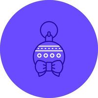 Bauble Duo tune color circle Icon vector