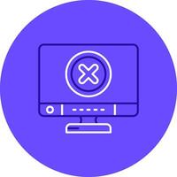 Cancel Duo tune color circle Icon vector