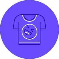 Tee Duo tune color circle Icon vector