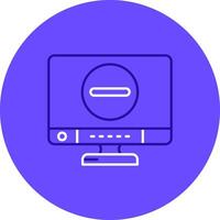 Remove Duo tune color circle Icon vector