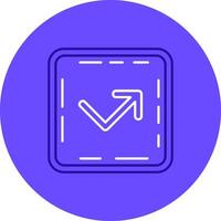 Bounce Duo tune color circle Icon vector