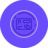 Pay Duo tune color circle Icon vector