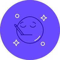 Sick Duo tune color circle Icon vector