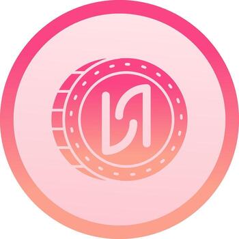 siclo sólido circulo grado icono vector