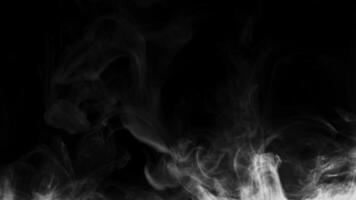 Abstract Smoke Fog and Mist Effect Swirling Surreal Shapes Background video