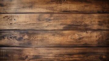 ai generado antiguo madera textura fondo, madera tablones grunge superficie foto