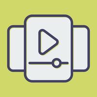 Video Gallery Vector Icon