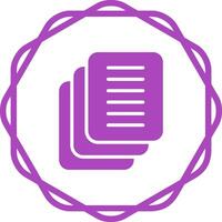 Document Version Control Vector Icon