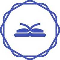 Open Book Vector Icon