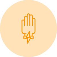 Insulated Gloves Vector Icon