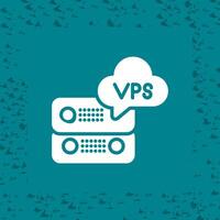 VPS Hosting Vector Icon