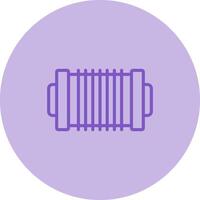 Cable Spool Roller Vector Icon