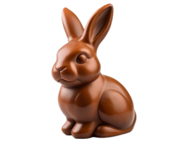 ai genererad choklad kanin för påsk fest- png