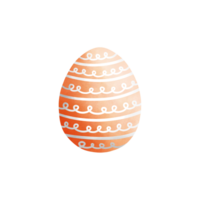 Páscoa ovo clipart, vários colorida Páscoa ovos, Páscoa feriado ilustrações. png